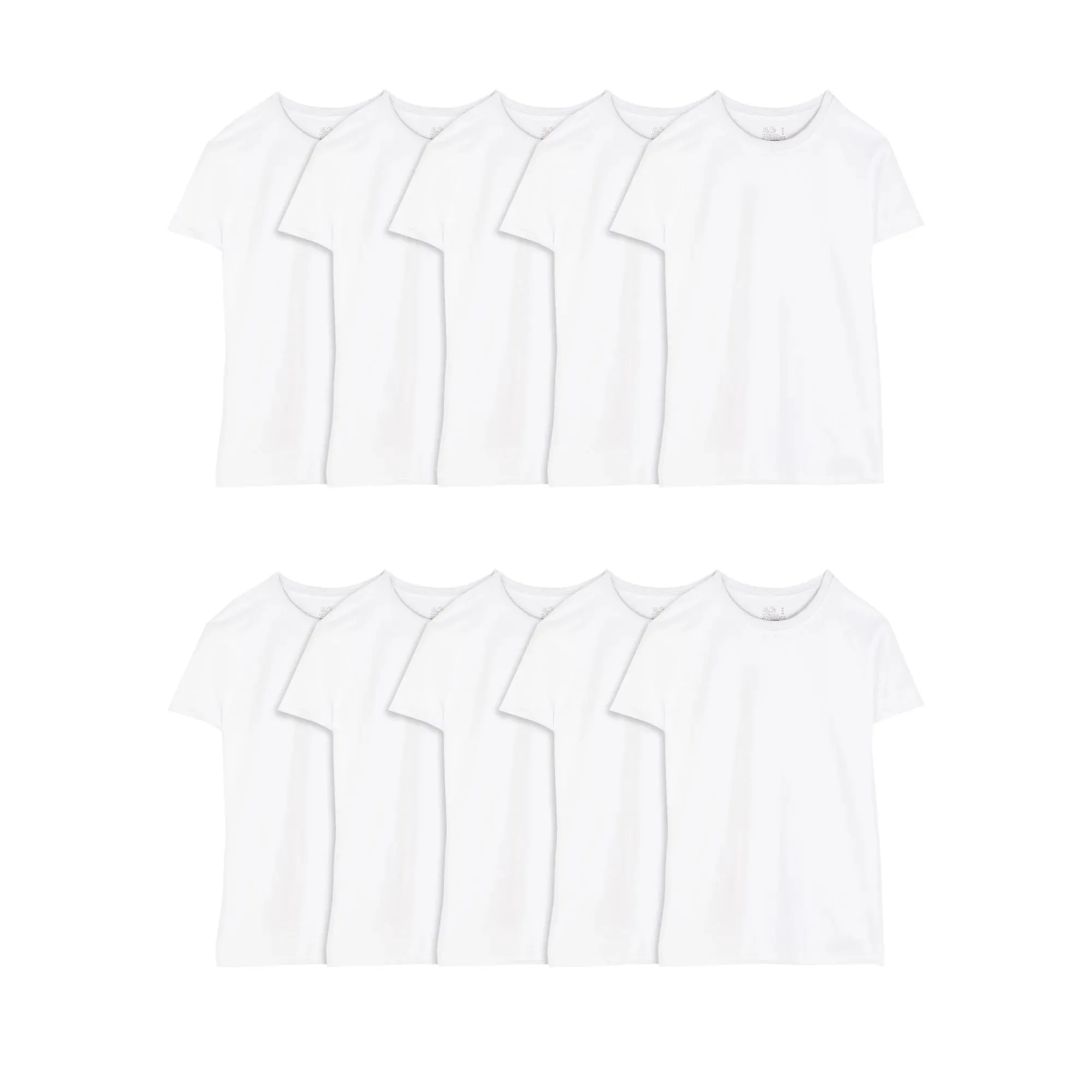 10 Fruit of the Loom Men's Undershirts