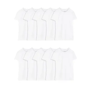 10 Fruit of the Loom Men's Undershirts