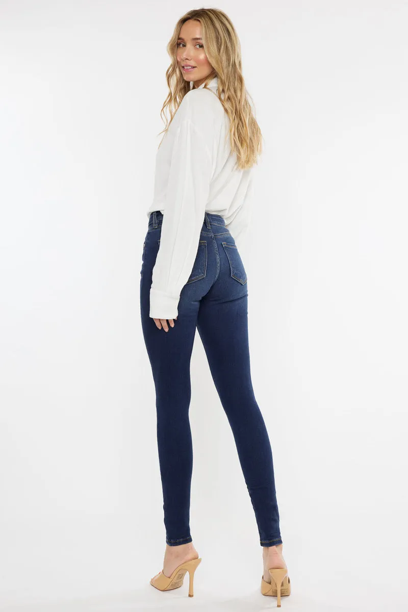 Annaka Mid Rise Super Skinny Jeans