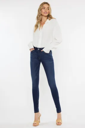 Annaka Mid Rise Super Skinny Jeans