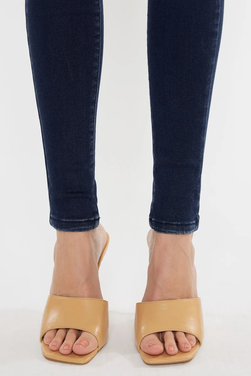 Annaka Mid Rise Super Skinny Jeans