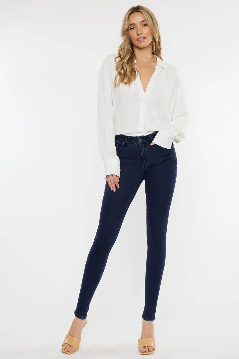 Annaka Mid Rise Super Skinny Jeans