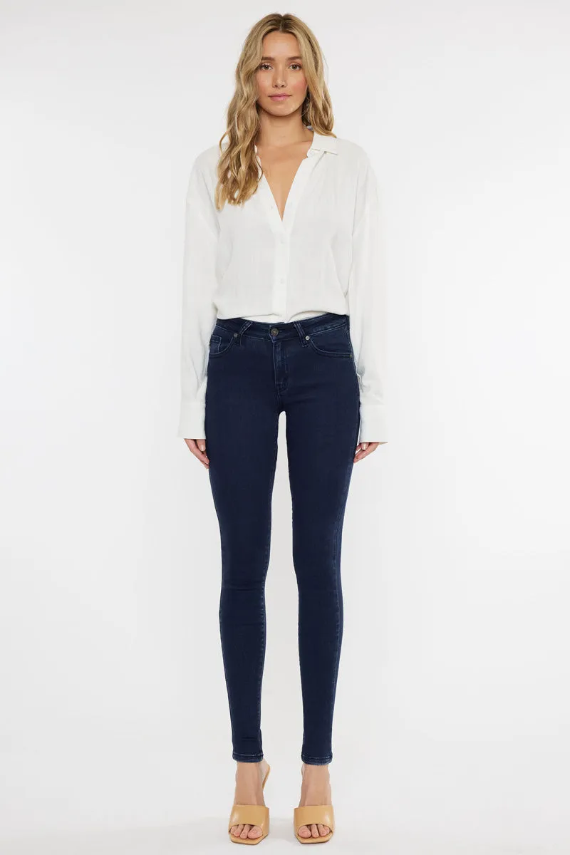 Annaka Mid Rise Super Skinny Jeans