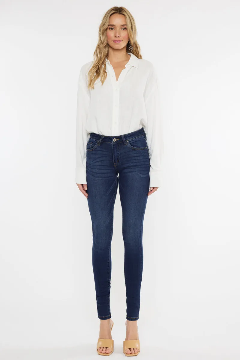 Annaka Mid Rise Super Skinny Jeans