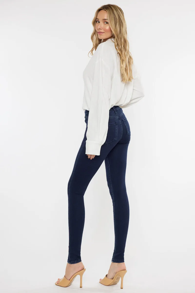 Annaka Mid Rise Super Skinny Jeans