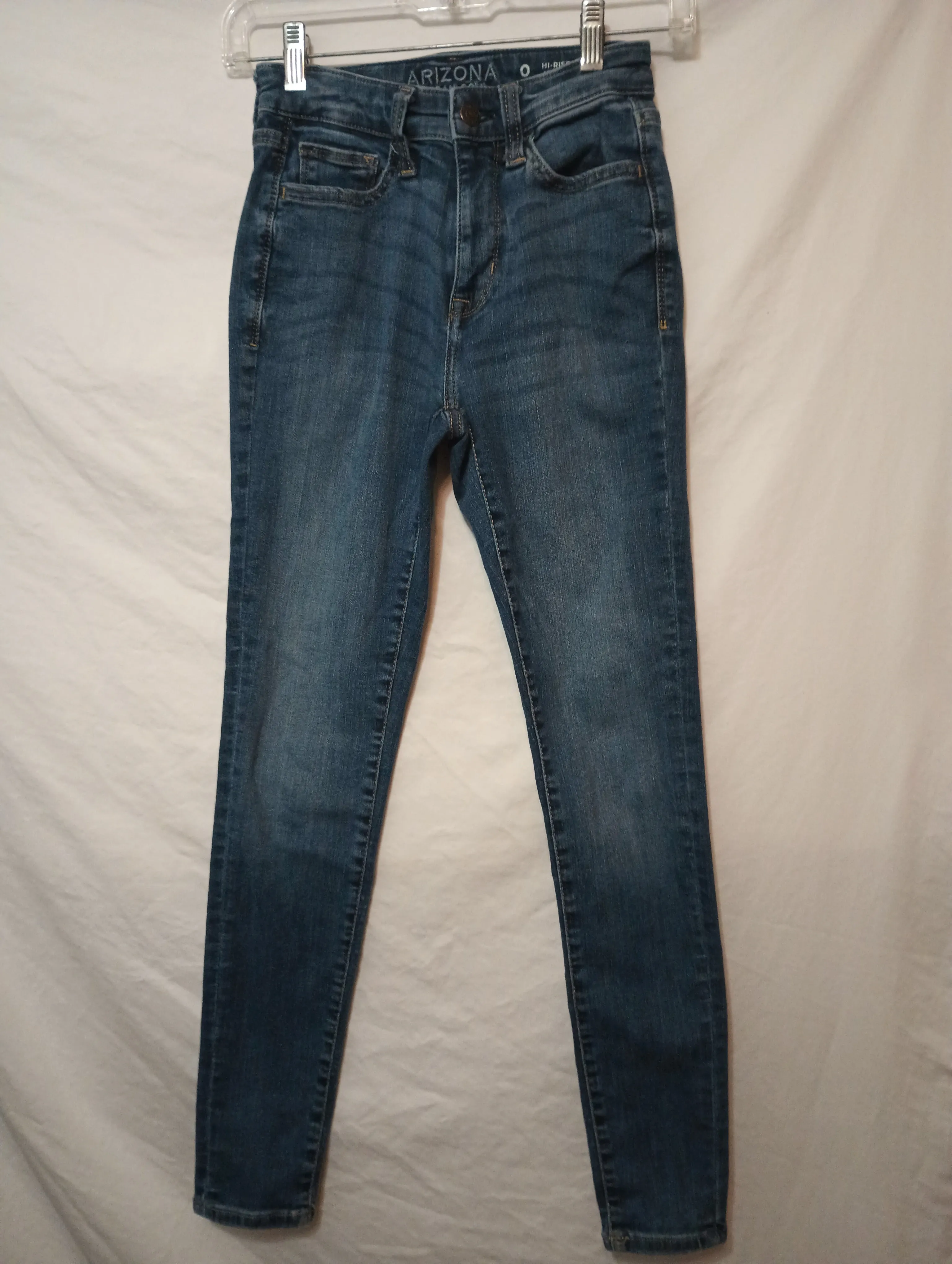 ARIZONA JEAN CO Juniors Hi Rise Jegging Size 0