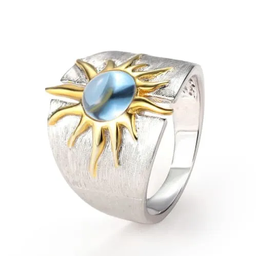 Artisan Band Ring - Keep your face toward the sunshine - Ring