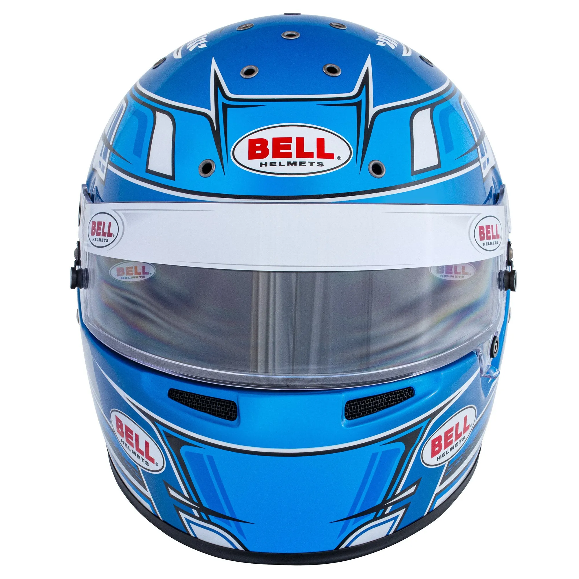 Bell KC7-CMR Champion Blue Kart Helmet  FREE Fleece Helmet Bag