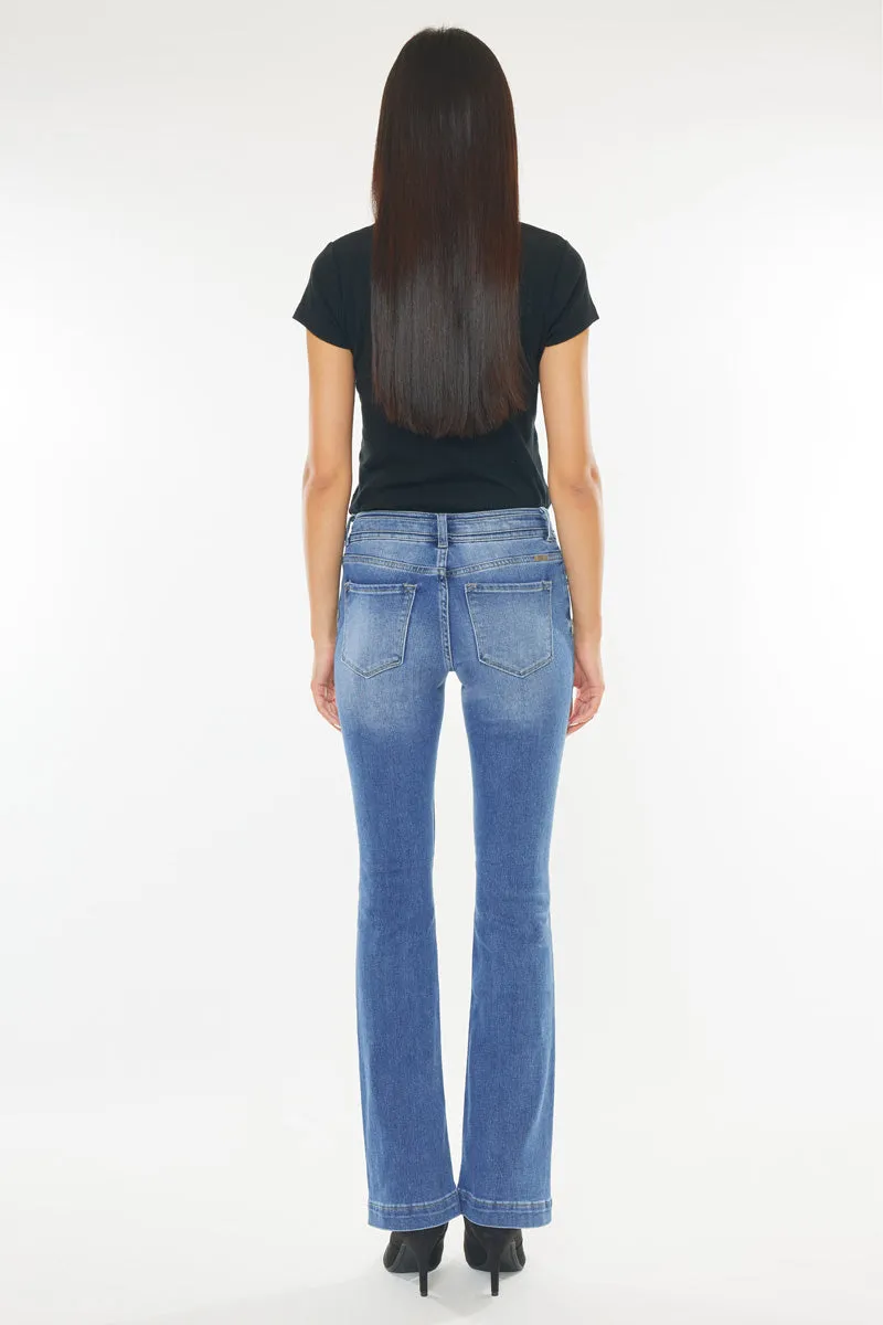 Bernadette Mid Rise Bootcut Jeans