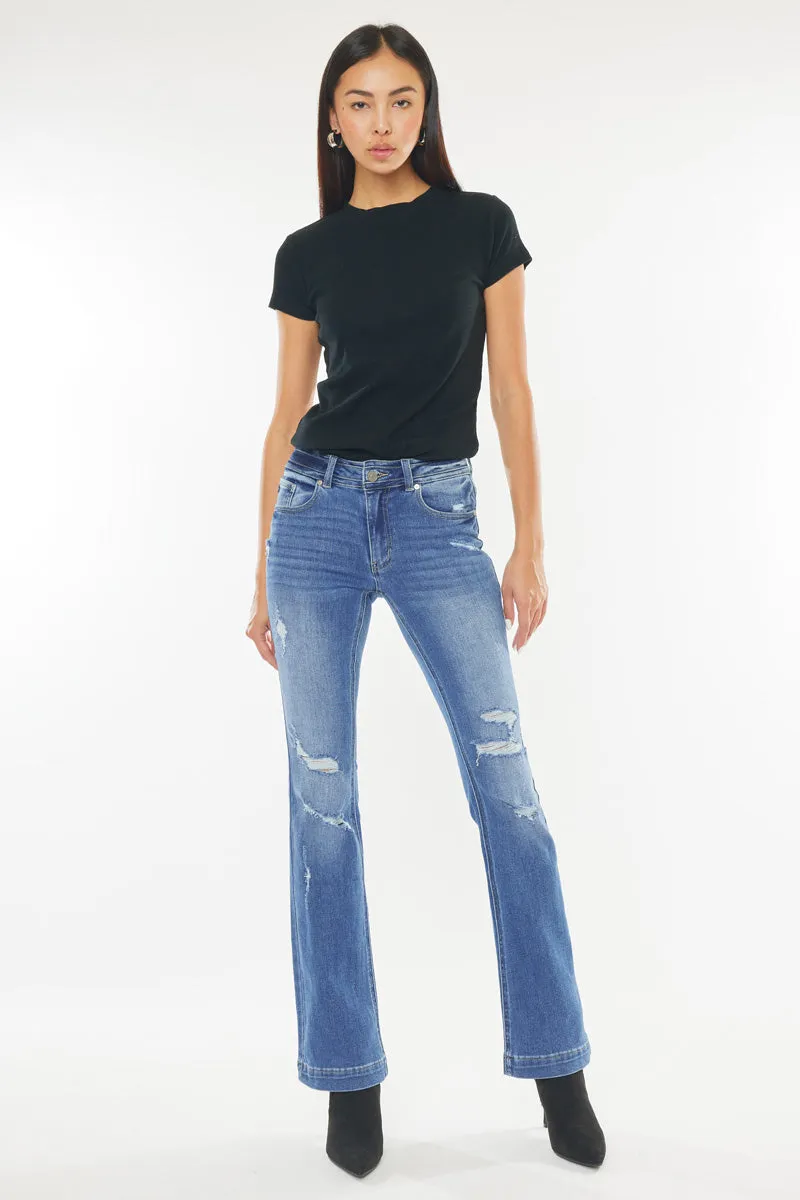 Bernadette Mid Rise Bootcut Jeans