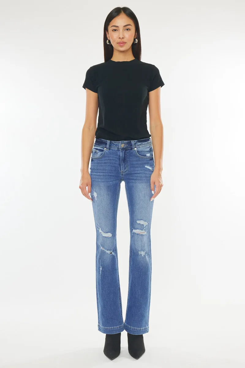 Bernadette Mid Rise Bootcut Jeans