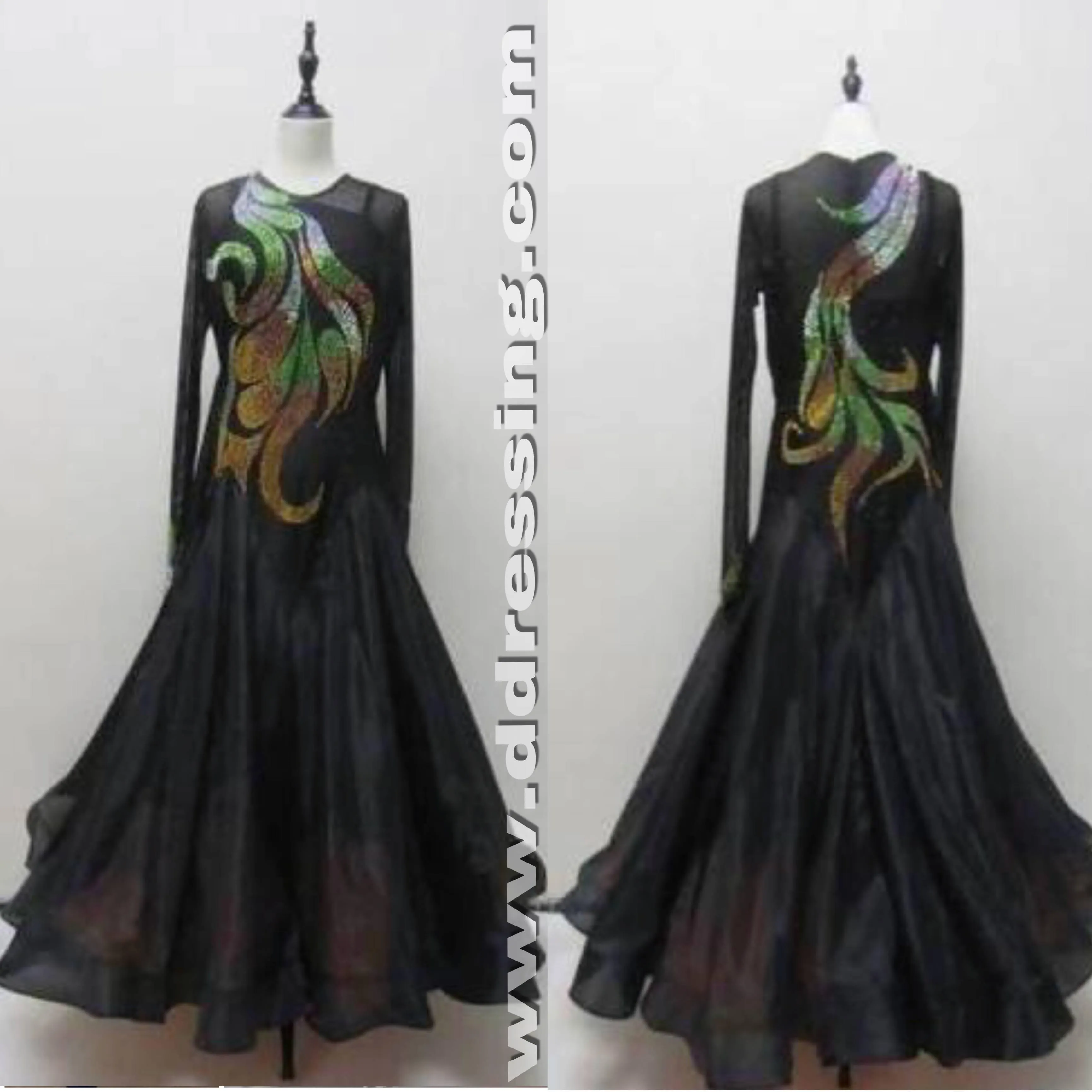 Black Dress For Ballroom