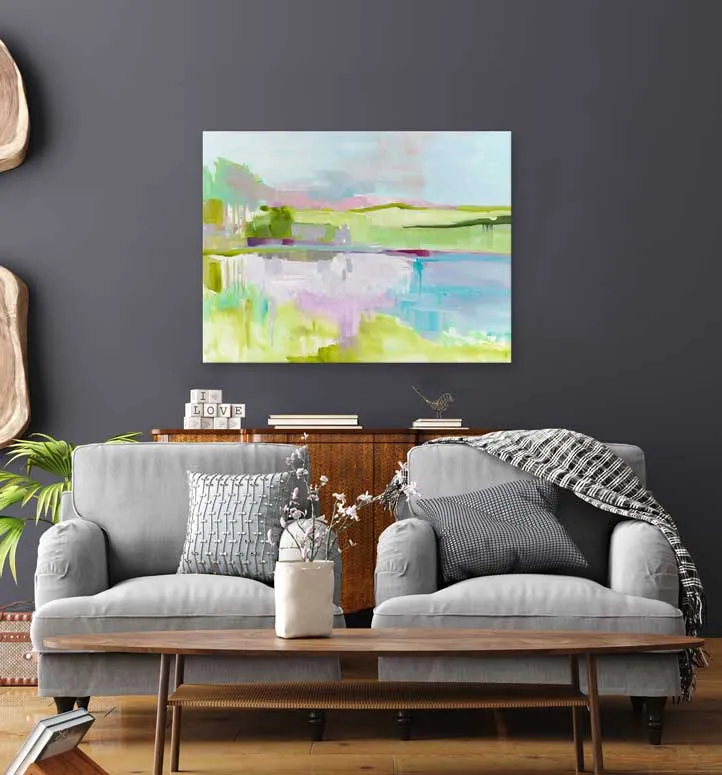 Breeze Landscape 1 Canvas Wall Art