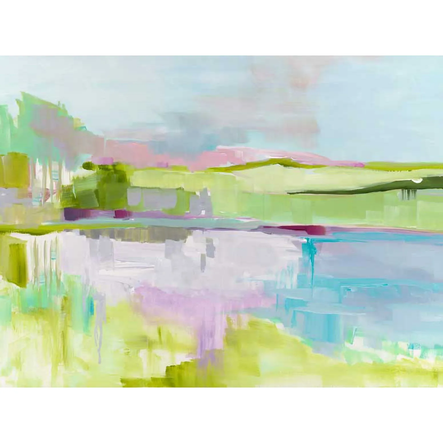 Breeze Landscape 1 Canvas Wall Art