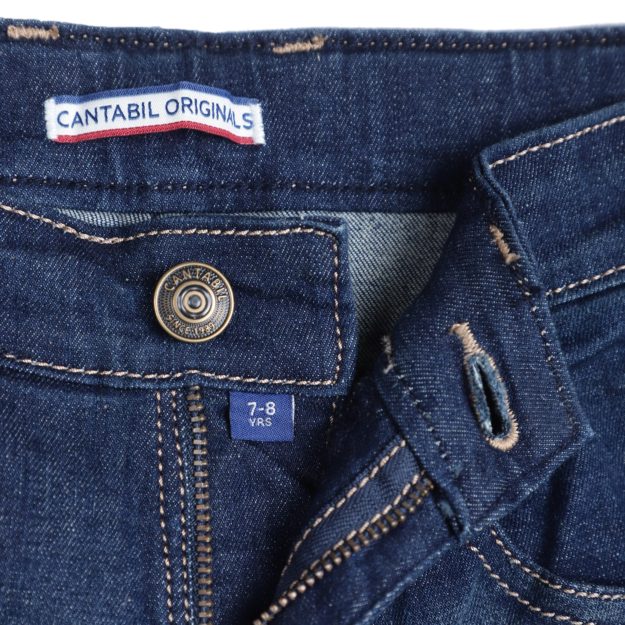 Cantabil Boys Blue Clean Look Jeans