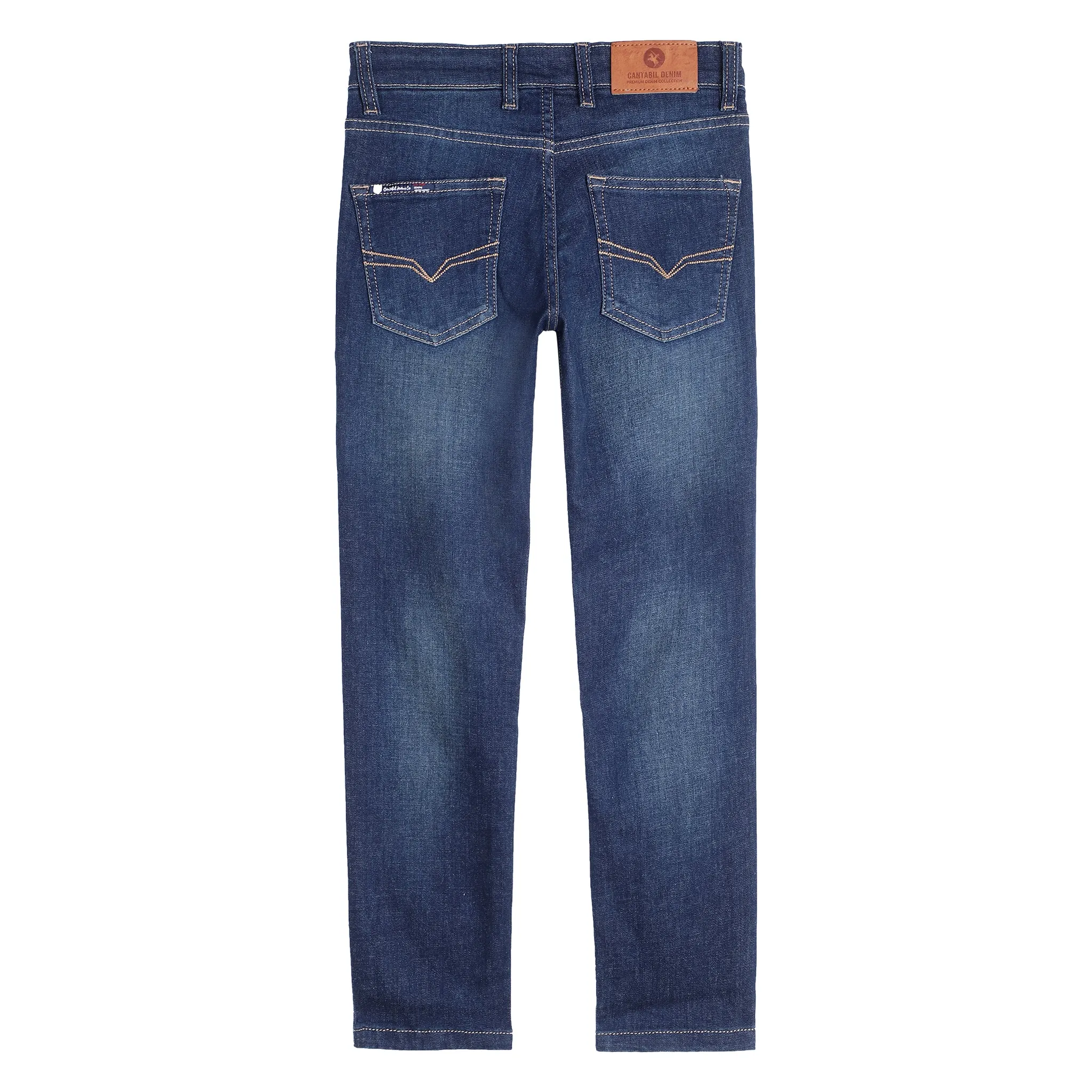 Cantabil Boys Blue Clean Look Jeans