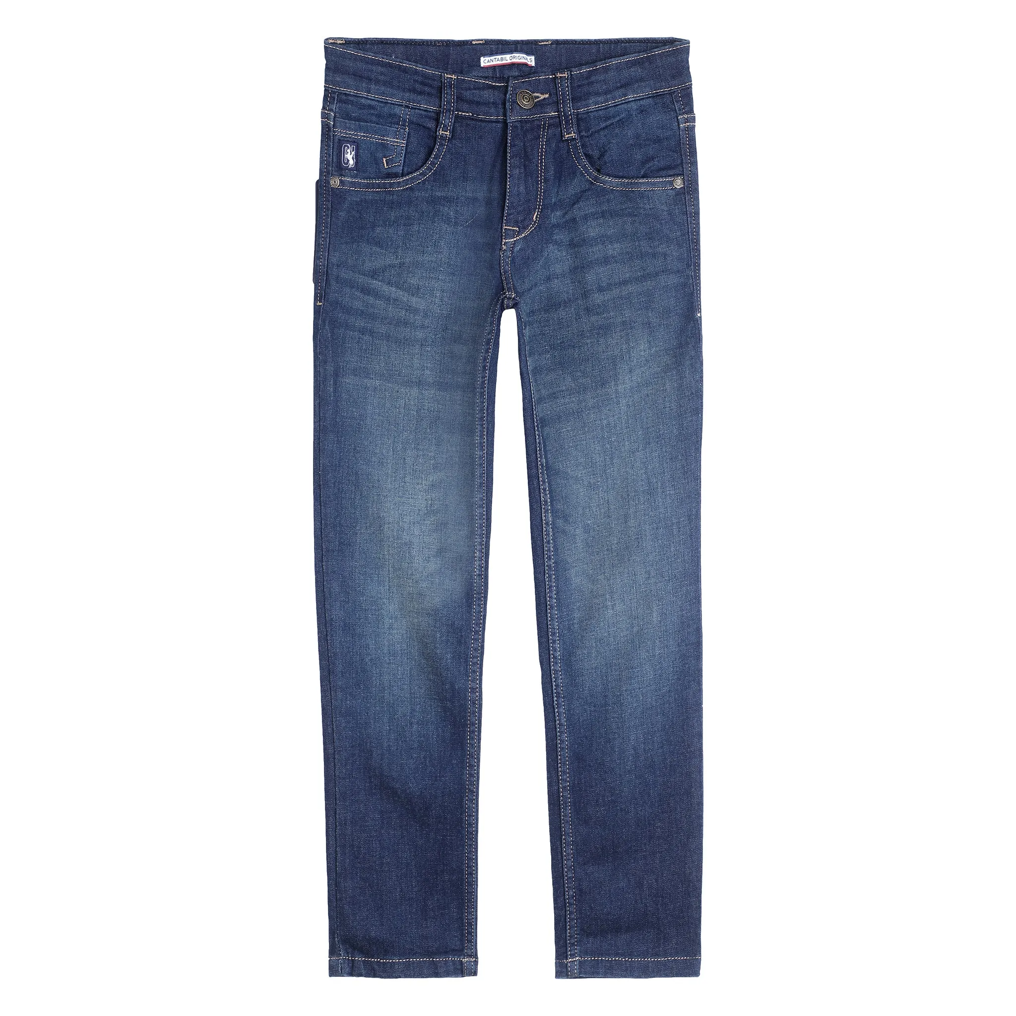 Cantabil Boys Blue Clean Look Jeans