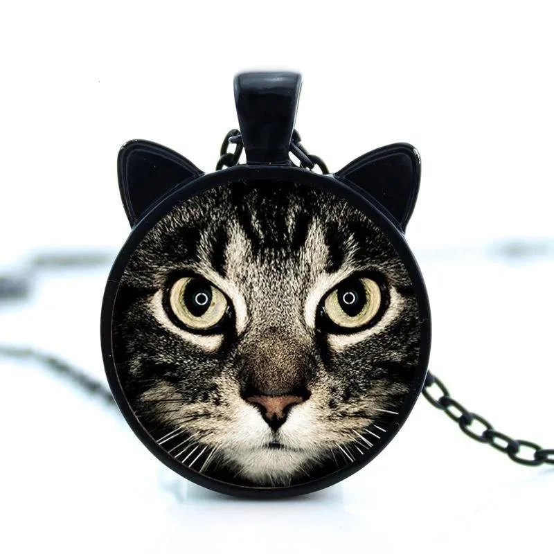 Cat Face Pendants