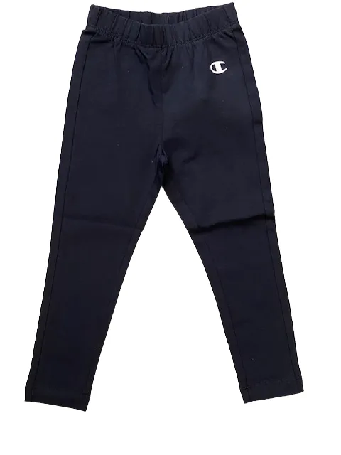 Champion 2 Leggings for girls 404239 BS501 NNY/NBK black-navy blue