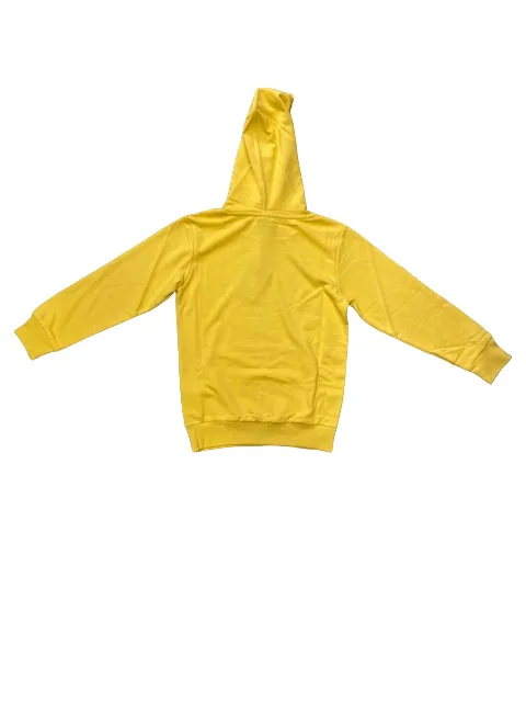 Champion boys' sweatshirt with hood and kangaroo pockets 306305 YS043 MIY yellow ocher