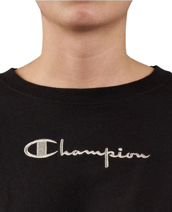 CHAMPION By Chiara Ferragni T-Shirt Fiocco Black 113560