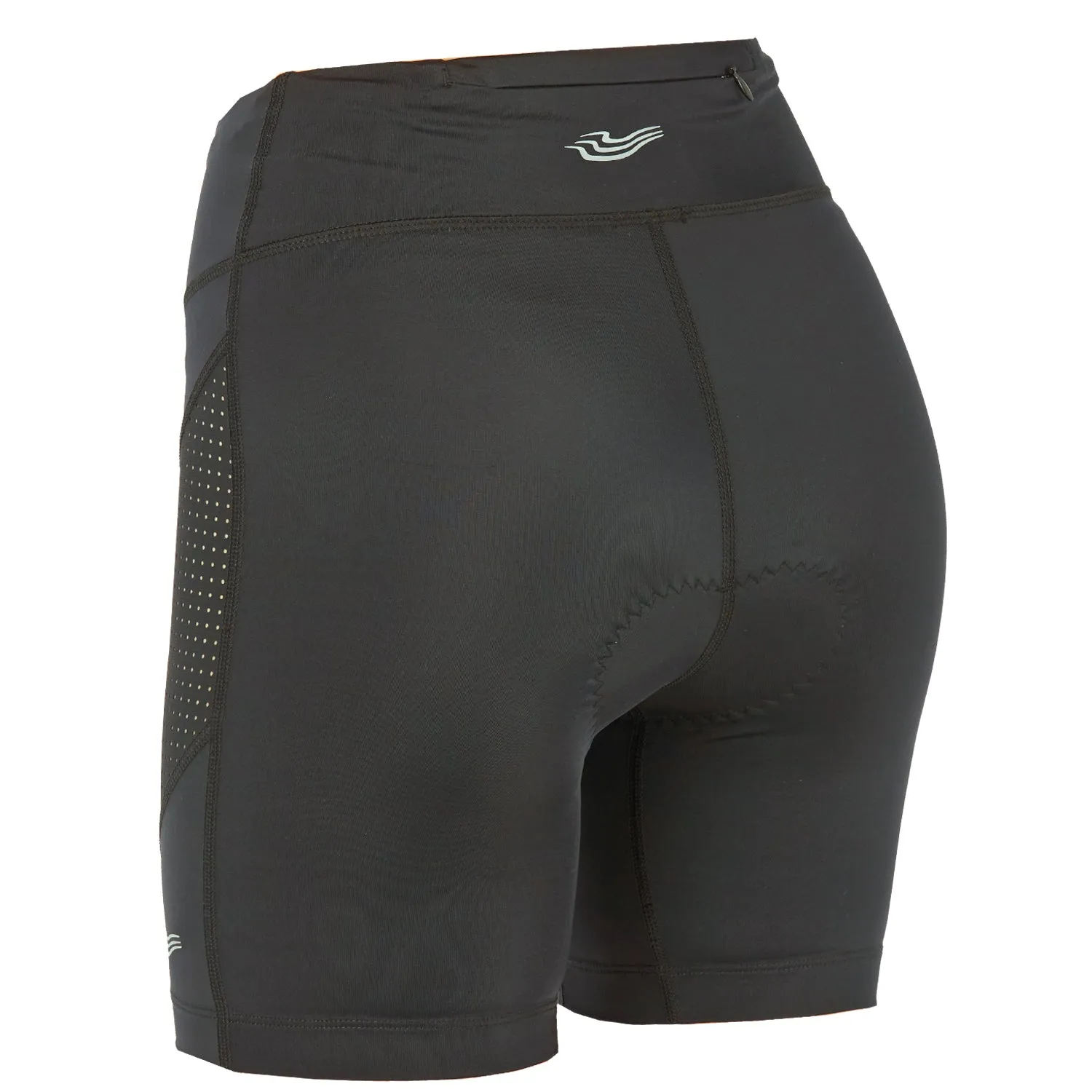 Champion High Waist Tri Shorts, Black