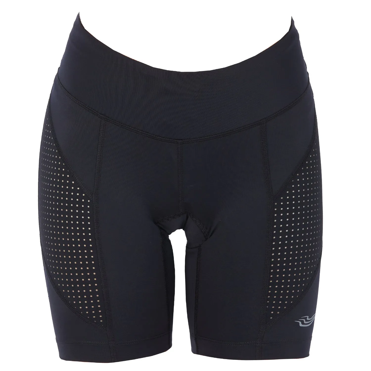 Champion High Waist Tri Shorts, Black