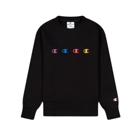 Champion Legacy girl's crewneck sweatshirt 404781 KK001 black