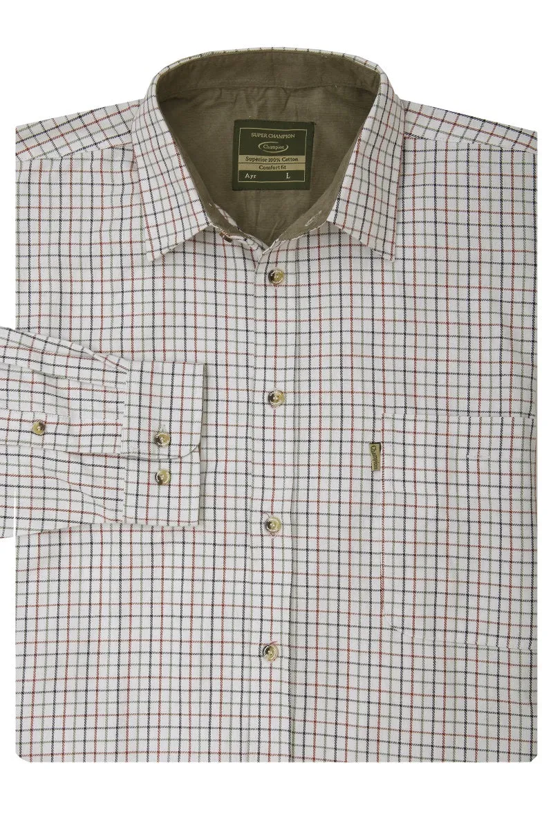 Champion Mens Ayr Shirt-BLUE