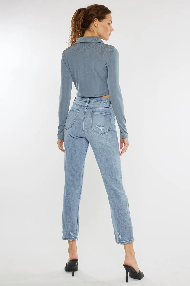 Chantel Slim Straight Jeans