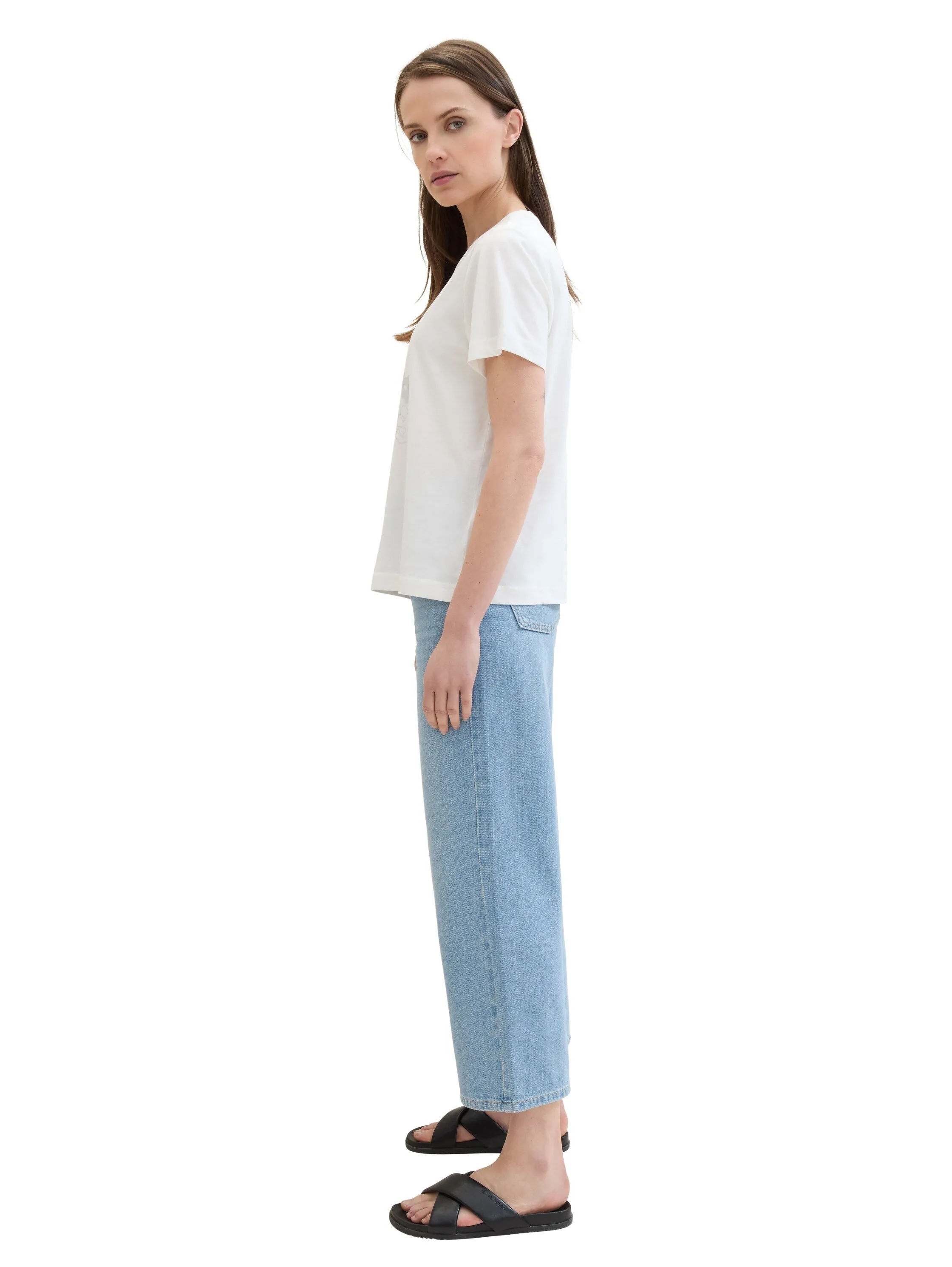 Culotte Jeans mit TENCEL Lyocell