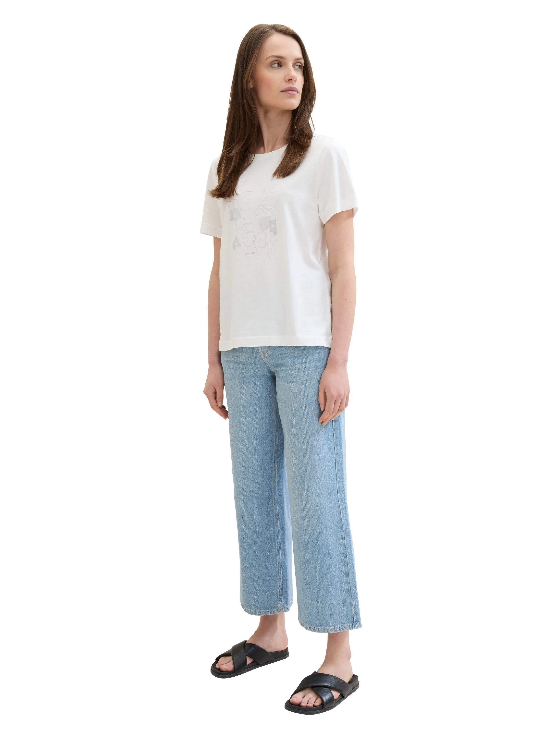 Culotte Jeans mit TENCEL Lyocell