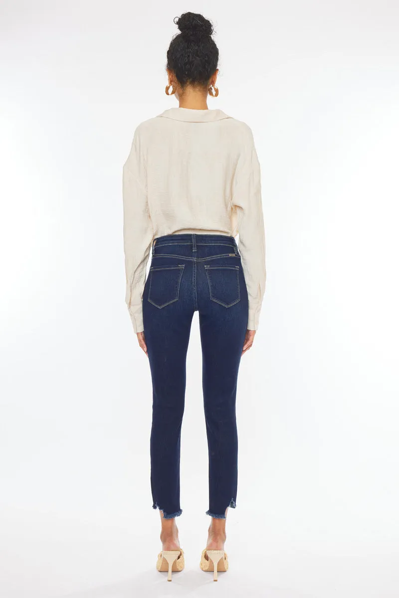 Dayna High Rise Ankle Skinny Jeans