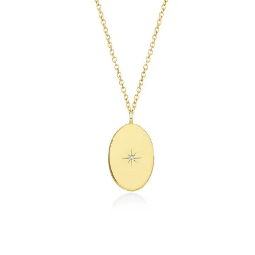 Diamond North Star Necklace