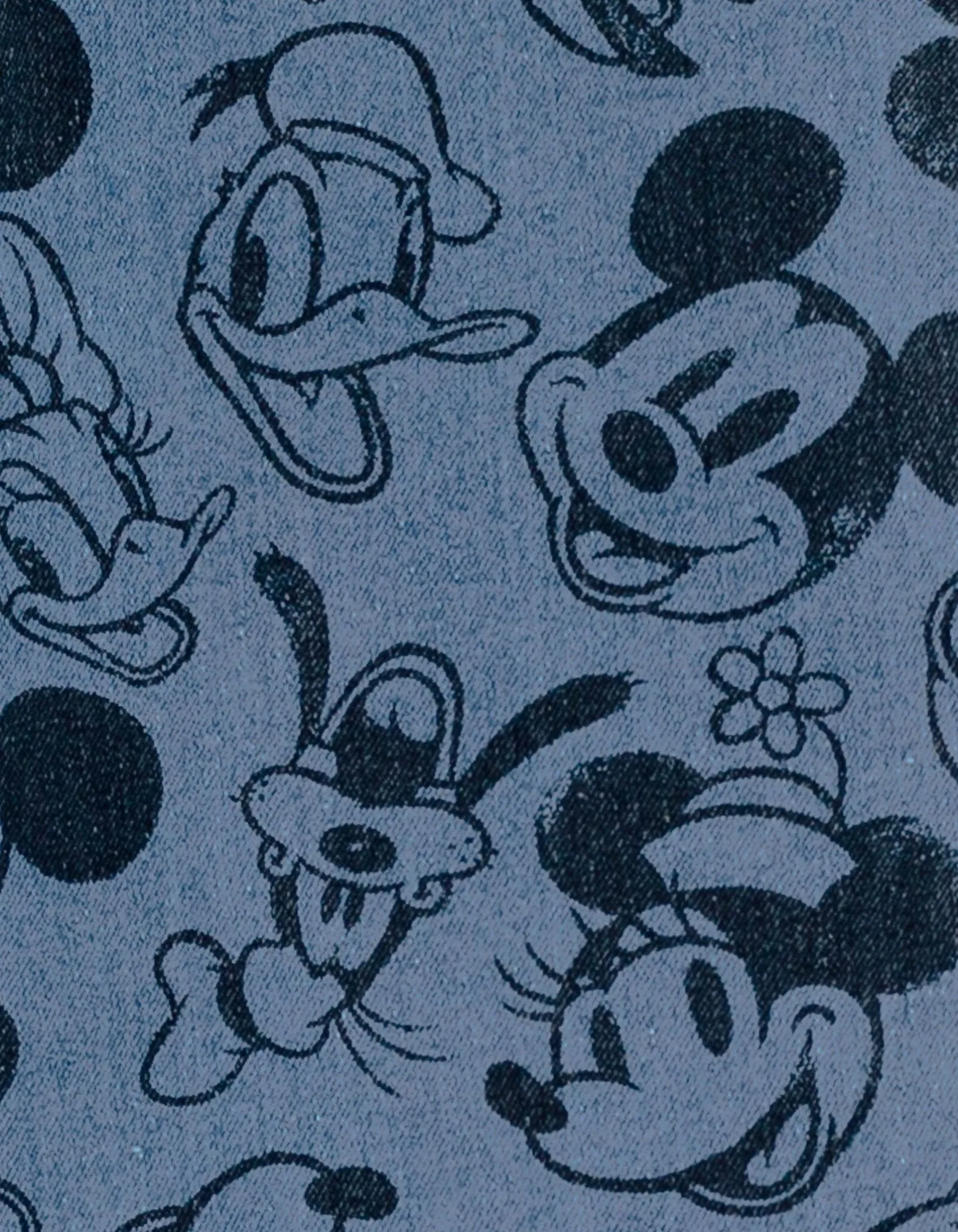 Disney Mickey Mouse Denim Pants Jeans