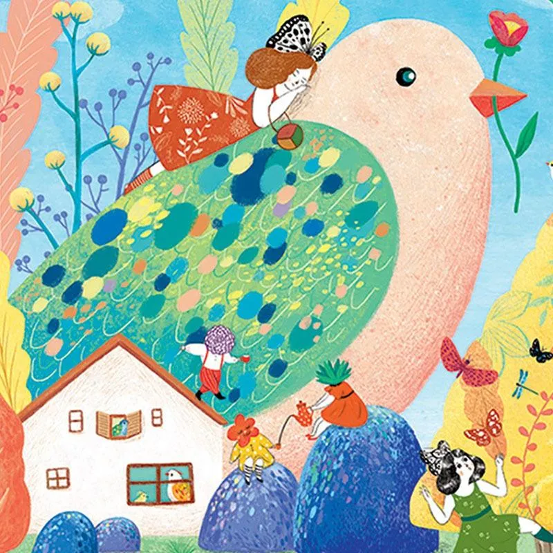 Djeco |  Miss Birdie Gallery Puzzle