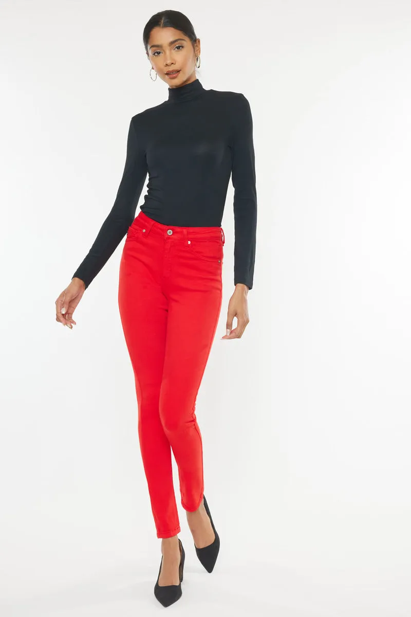 Gia High Rise Super Skinny Jeans