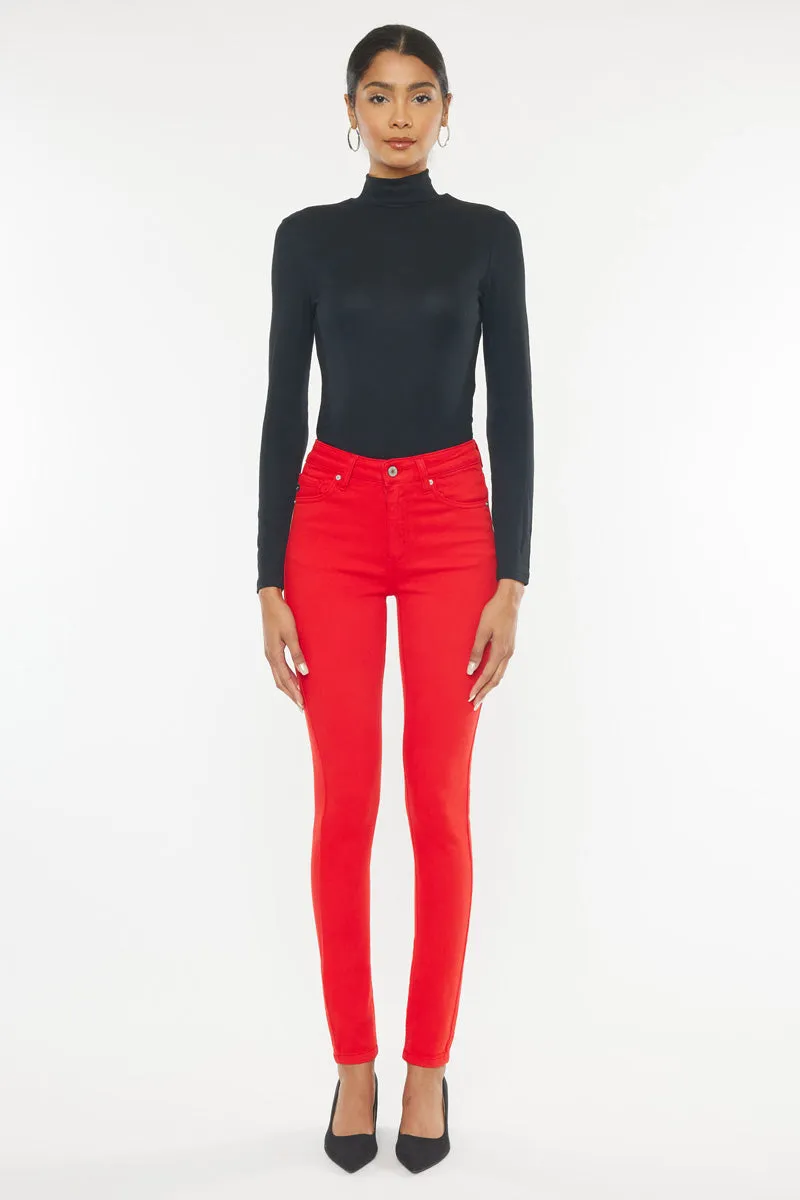 Gia High Rise Super Skinny Jeans