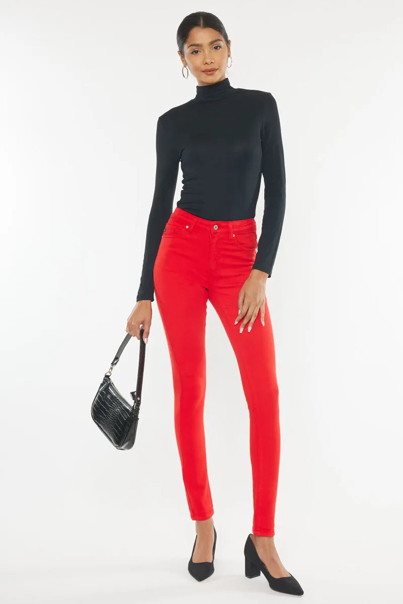 Gia High Rise Super Skinny Jeans