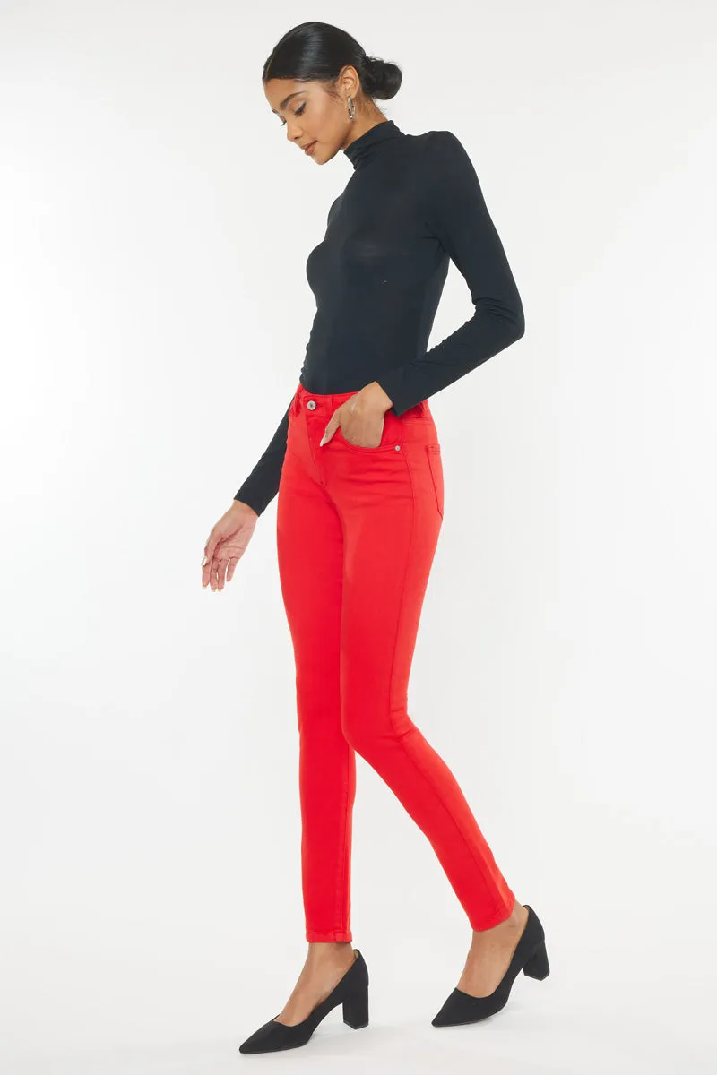 Gia High Rise Super Skinny Jeans