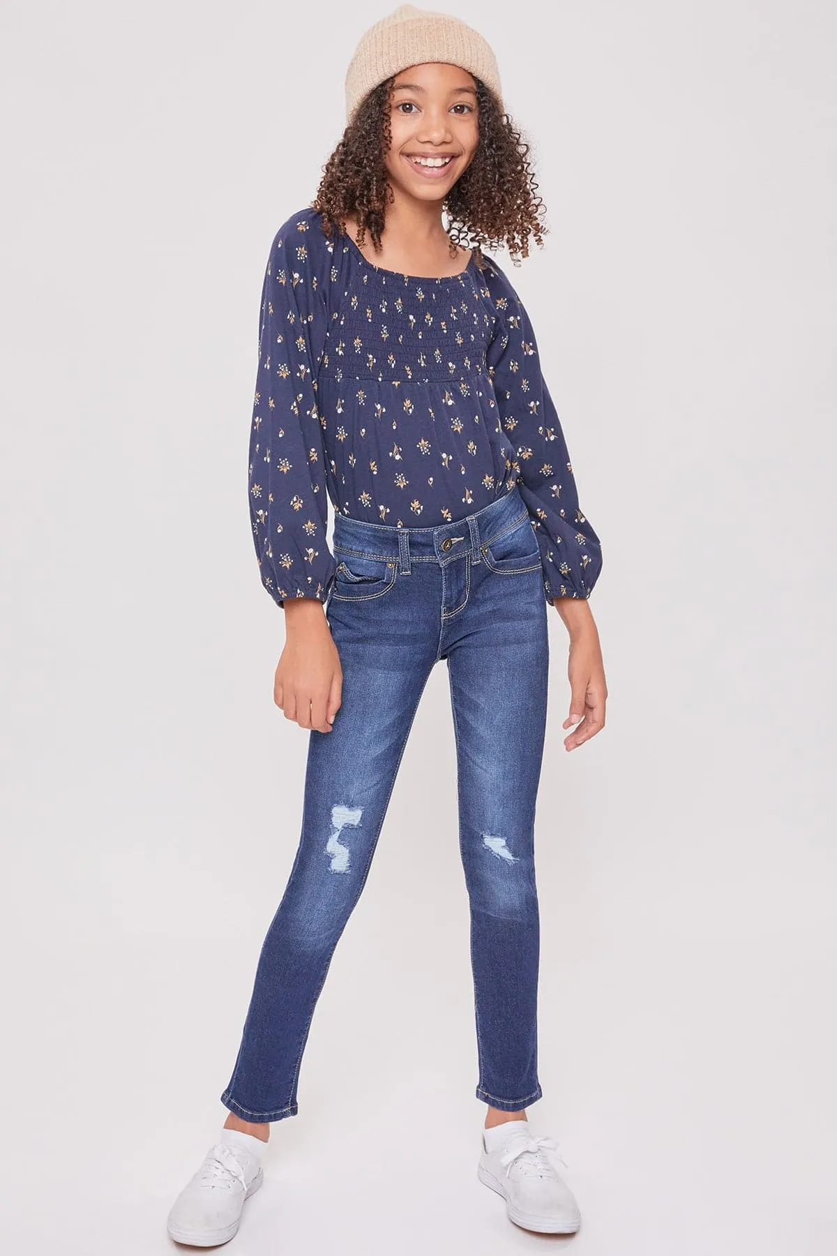 Girls Sustainable WannaBettaFit Skinny Jeans