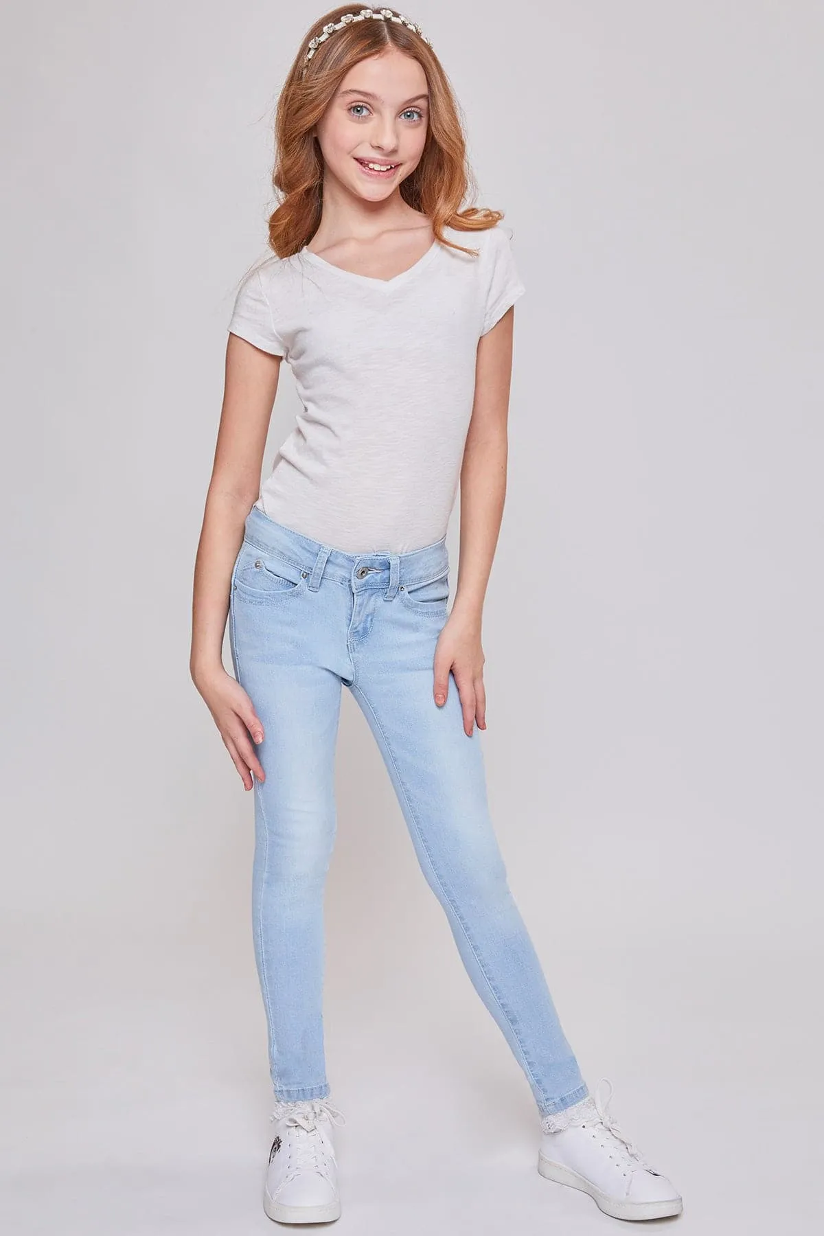 Girls Sustainable WannaBettaFit Skinny Jeans