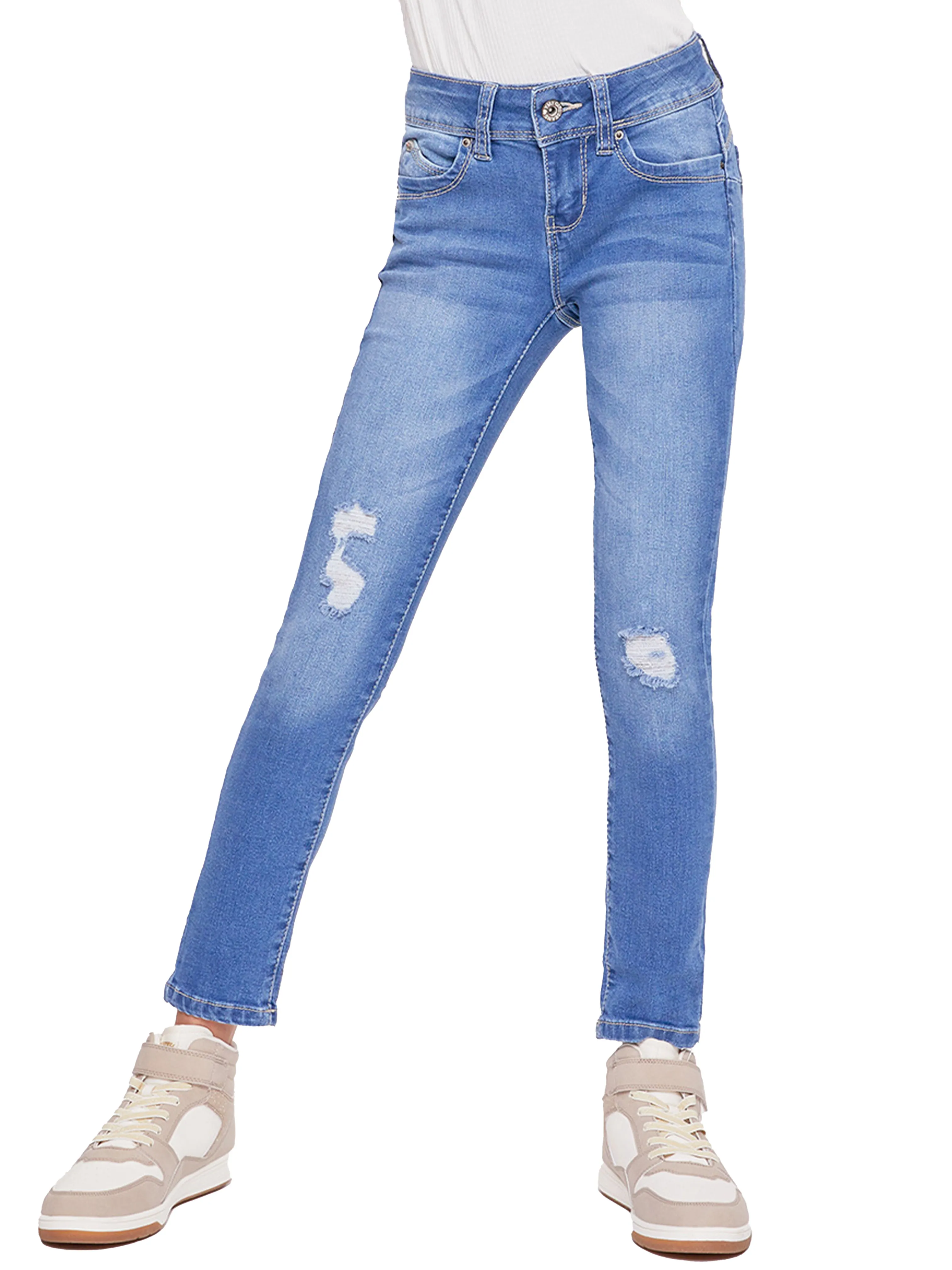 Girls Sustainable WannaBettaFit Skinny Jeans