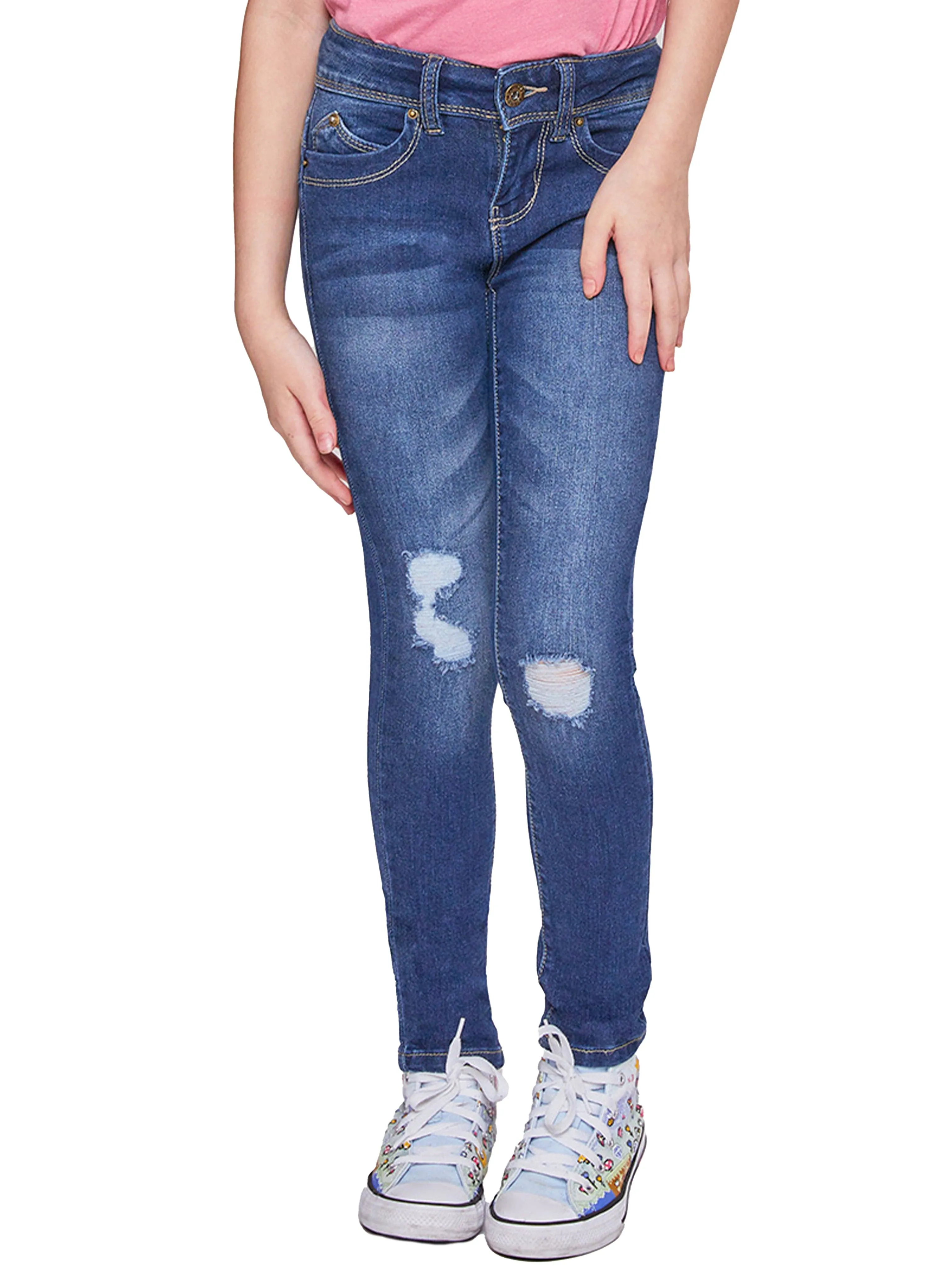 Girls Sustainable WannaBettaFit Skinny Jeans