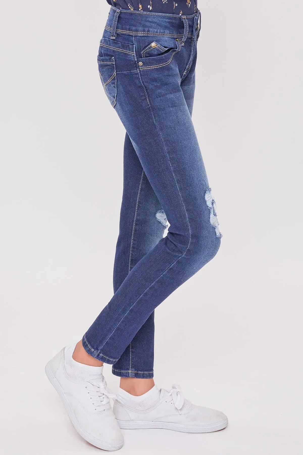 Girls Sustainable WannaBettaFit Skinny Jeans