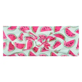 Girls Wide Fruit Print Headband