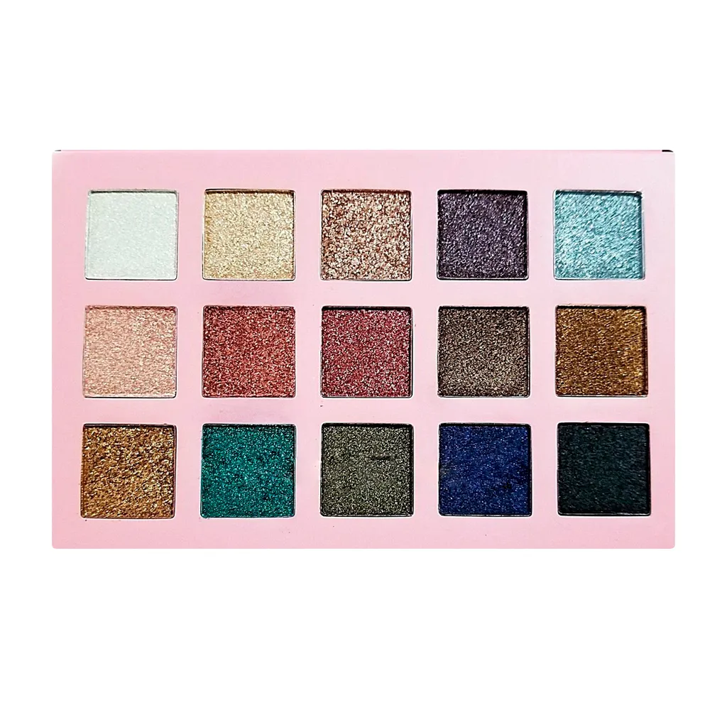 ITALIA Miss Metal Metallic Paleta de Sombras 15 Tonos