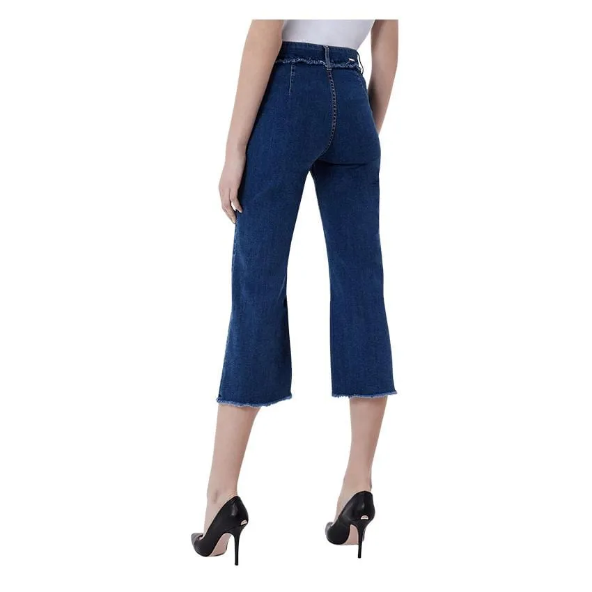 Jeans Liu-Jo Cropped Con Bottoni