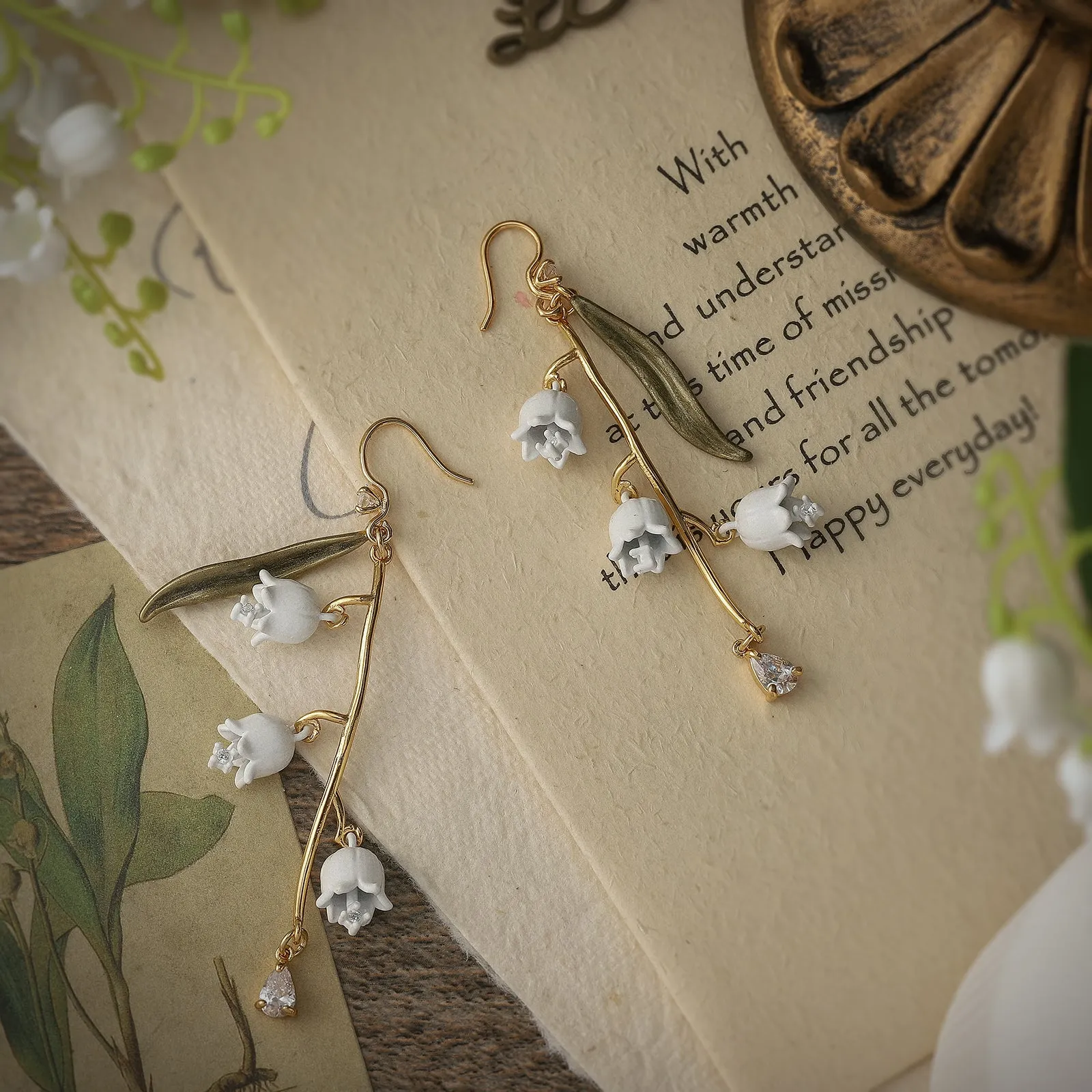 Lily Of The Valley Earrings