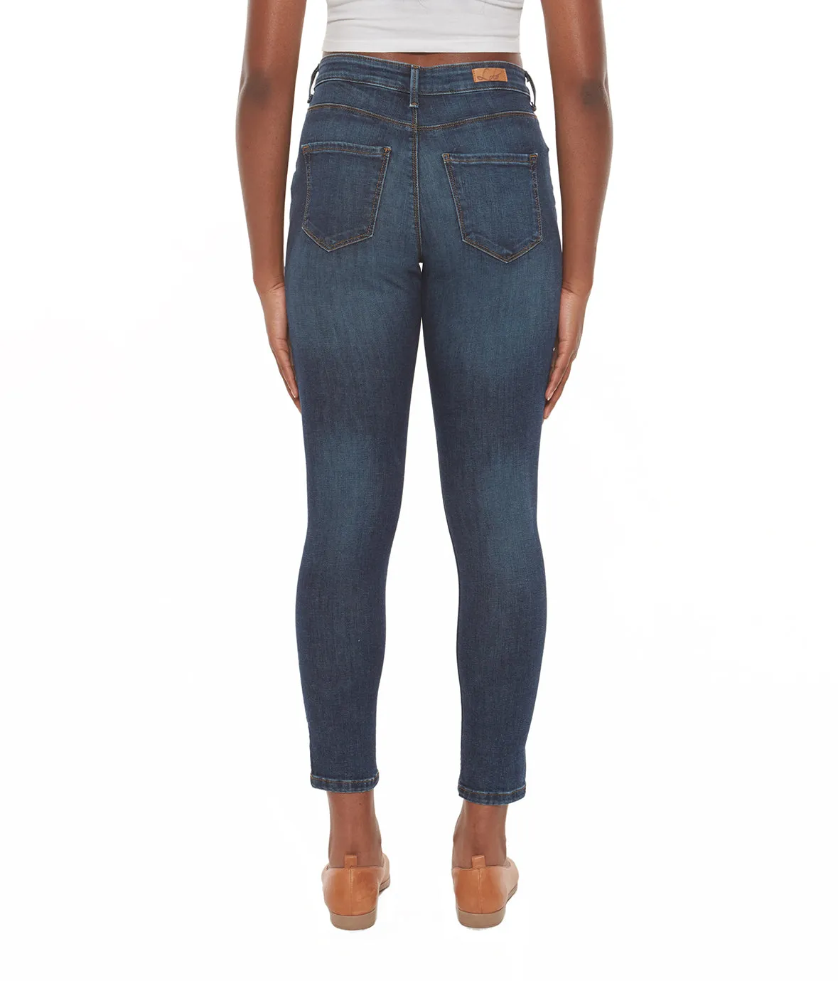 Lola Blair jeans, mid-rise skinny ankle